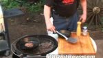 ビールスチームドチーズバーガー｜BBQ Pit Boys